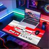 Custom Name Personalized RB Leipzig Pattern Mousepad, Laptop PC Desk Mat, Decorative Desk Mat for Home Keyboard Pad Gift