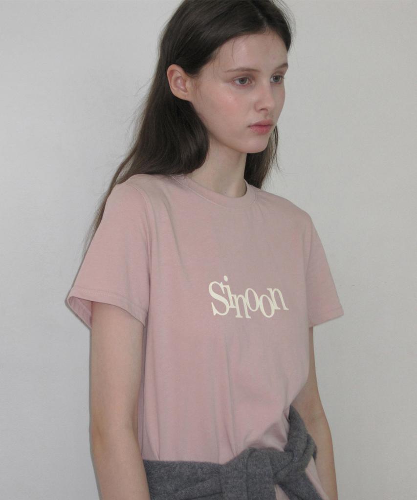 SINOON Sinoon Signature Logo T-Shirts (Pink)