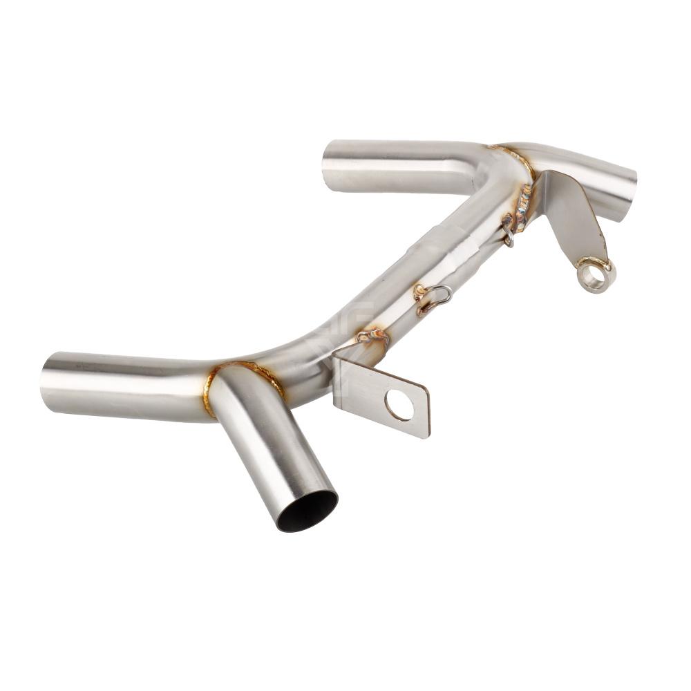 For Triumph Thunderbird 1600 2009 To 2019 Thunderbird 1700 Storm 2011-2019 Escape Motorcycle Exhaust Mid Link Pipe Slip-on