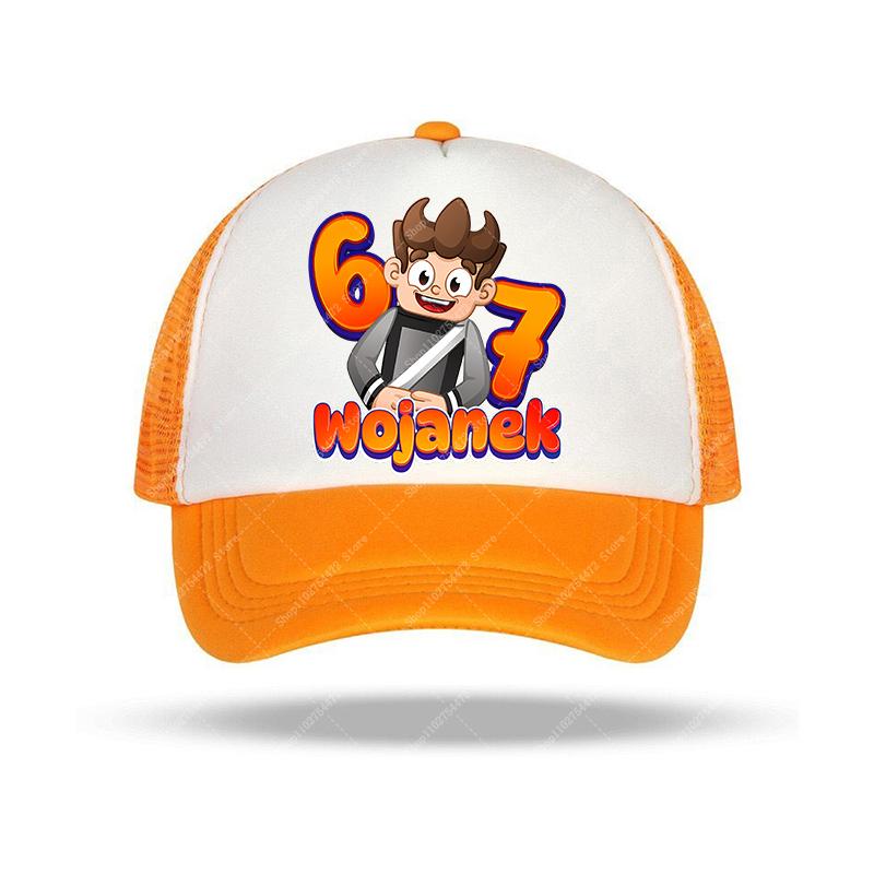 Adult Children Adjustable Baseball Caps Wojans Team Kids Cartoon Cute Hat Boy Girl Anime Breathable Sunbonnet Summer Cap Gifts