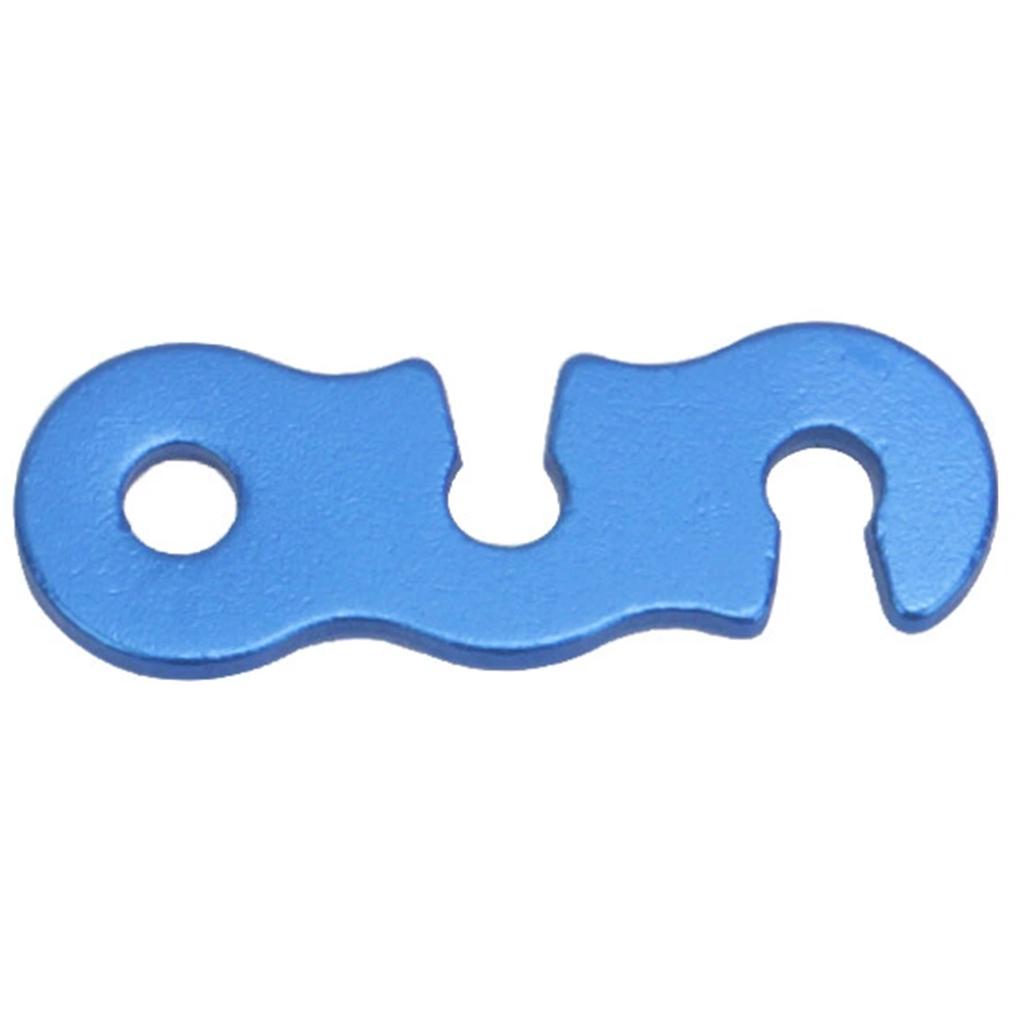 10pcs Camping Rope Tensioners Outdoor Camping S Type Rope Tensioner for Camping Hammock Tarp Rainfly