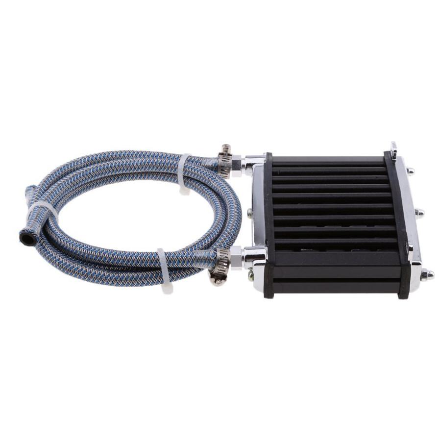 Universal CNC Engine Oil Cooler Kit Radiator 125cc 140 150cc PIT PRO Trail Dirt