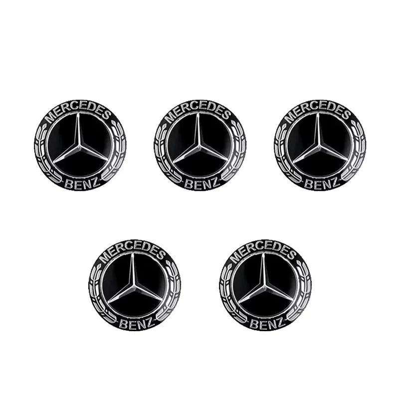 

C200 E200 For Mercedes Benz Car Emblem Badge Sticker Car Control Key Logo Decoration For Mercedes Benz AMG W204 W203 W205 W206 W