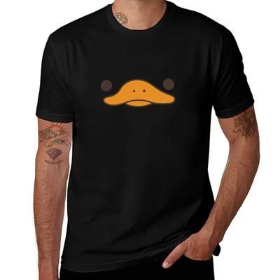 Cute Duck Face Tshirt Plus Size Summer Short Sleeve Tshirt