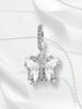 Charms Plata Gemstone Colored Butterfly Beads Charm Copper Plated Fit Charms Original Bracelet For Jewelry Making Diy Charm