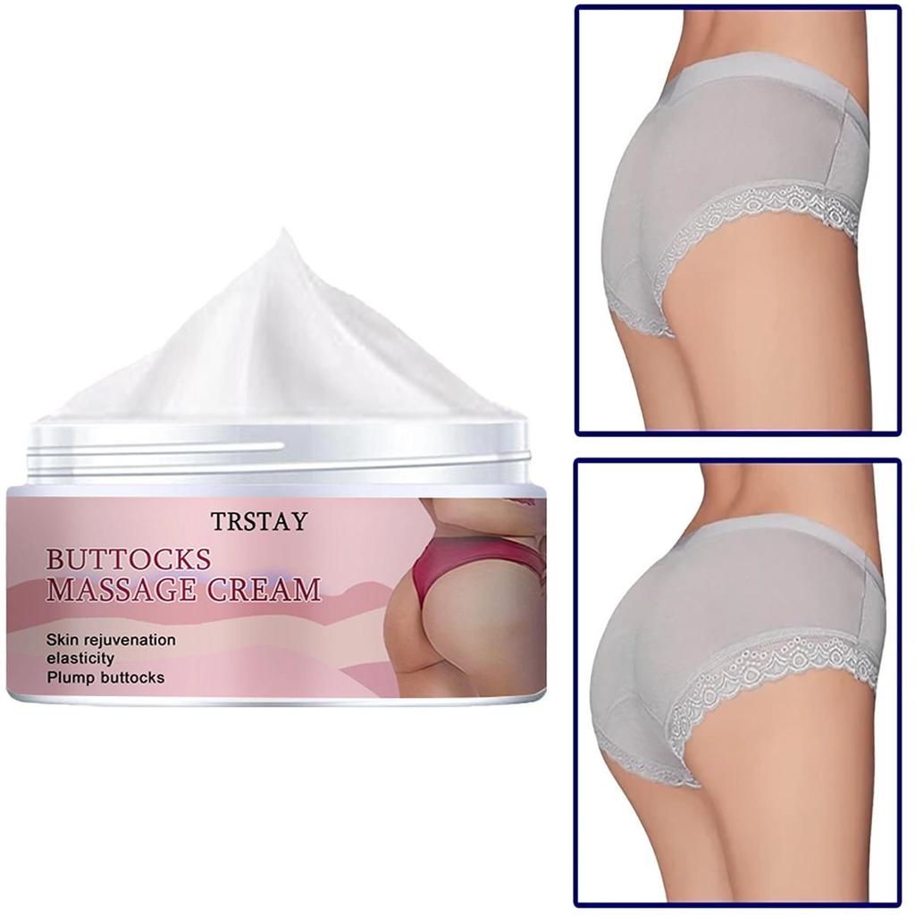 Bělící masážní krém obnovuje elasticitu pokožky, rozjasňuje a vyživuje pokožku a vypíná hýždě krémem