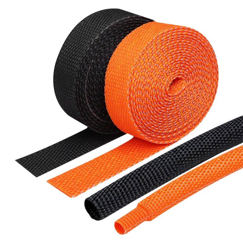 Guaine Intrecciate per Cavi Tubo Termoretraibile Isolamento Ignifugo Guaina Wrap Protettiva Coperture Organizer Cavi Auto Vendita all'Ingrosso