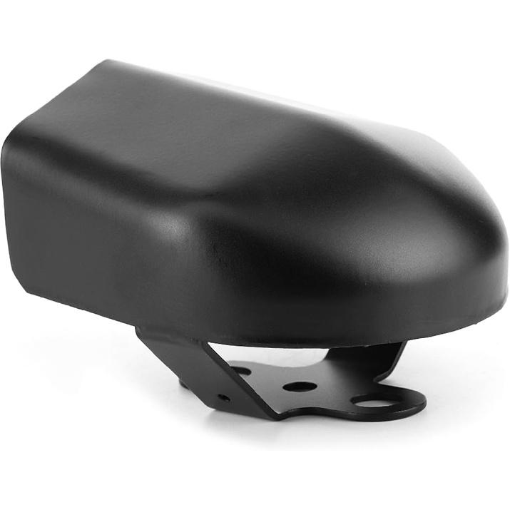 Acouto Motorcycle Horn Cover for Touring with Stock Horns 1993-2018 Metal Replacement Accessories (Matte Black)