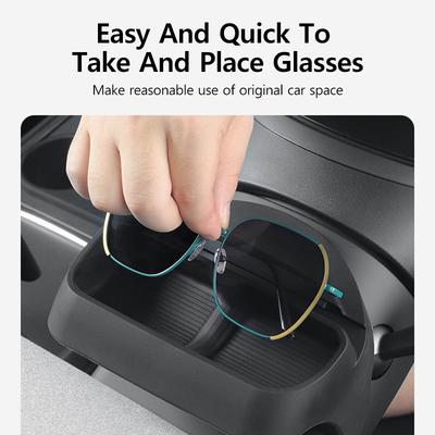 Steering Wheel Silicone Glasses Case For Tesla Model Y 3 Car Navigation Mobile Phone Holder Automotive Interior Accessories