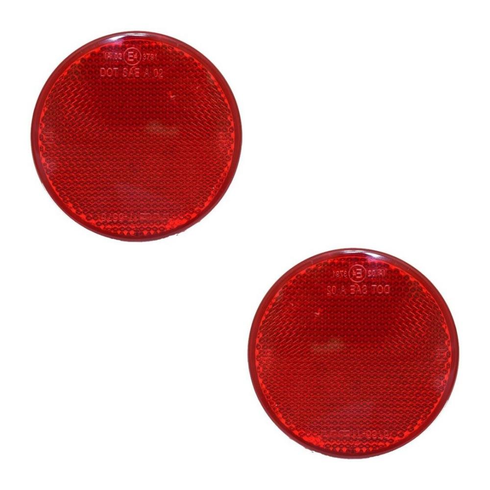2x Rear Bumper Reflector Red For 2015-2017 Nissan Juke Left & Right 26560-EQ00A