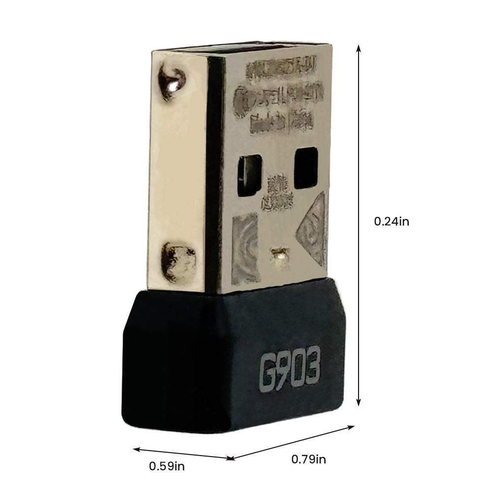 USB Receiver Mouse Receiver Adapter Wireless Dongle Adapter for Logitech G Pro Wireless/G Pro X Superlight