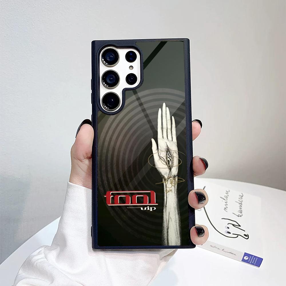 

Tool Band Rock Music Phone Case For Samsung Galaxy S26 S25 S24 S23 S22 S21 S20 FE Edge Pro Plus Ultra PC+TPU Cover Galaxy S23 FE