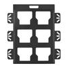 Mounting Plate Half Plate Replacement for Milwaukee Packout Toolboxes, 50 Lbs Wall Mount Organizer for Tool Storage and