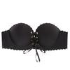 Women's Strapless Push-Up Bandeau Bra, Non-Slip, Seamless, for Small Busts