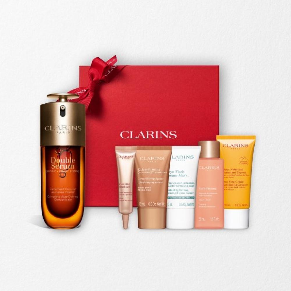 Clarins Double Serum G9 Set 50ml  +deluxe 3pcs Double Serum 50ml Event/Excluding gift-wrapping