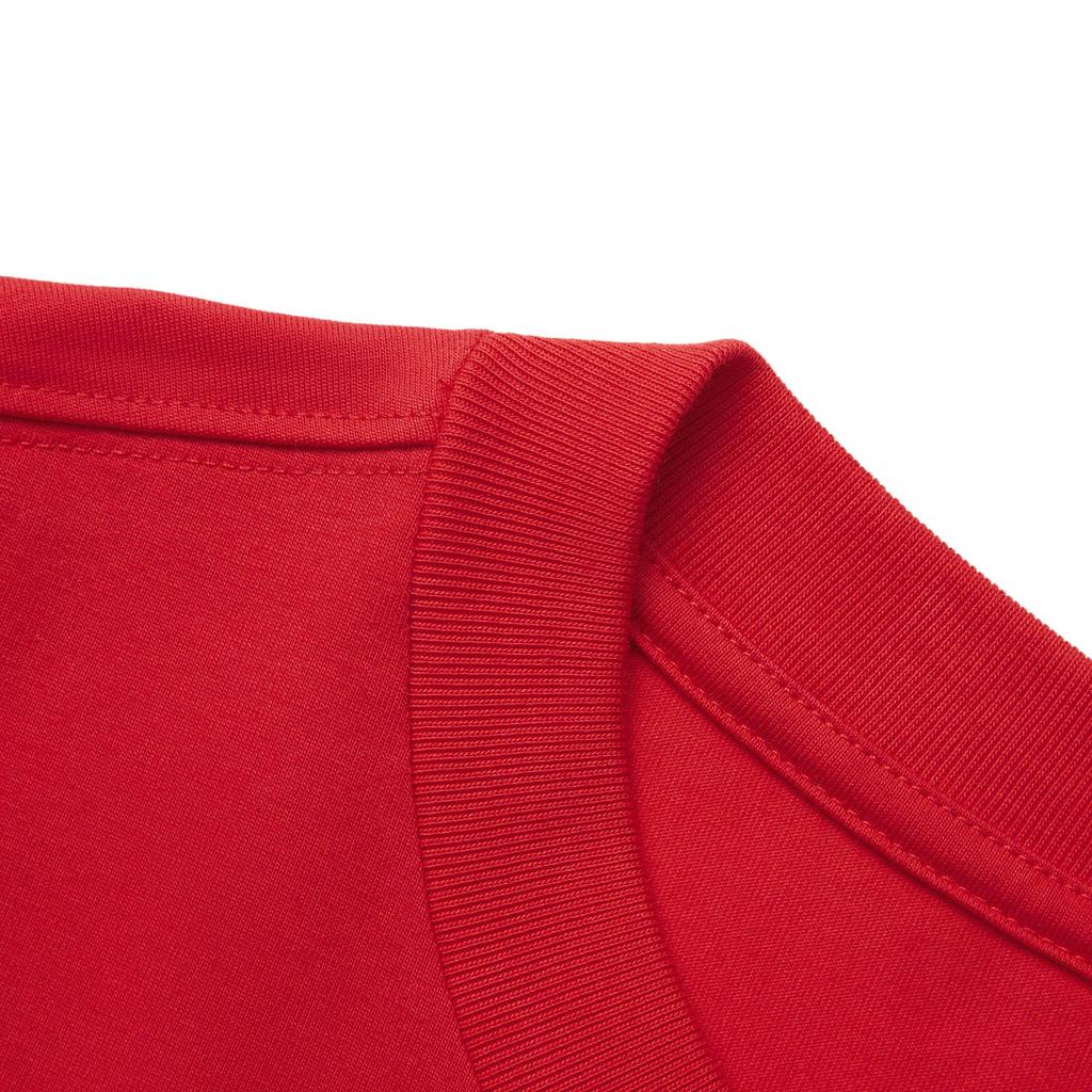 Li Ning Rijin Doujin Collection T Shirt Men's Vermilion AHSV039-2