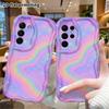 Phone Case: 2D Flat Samsung Galaxy A34 A35 M05 M06 S20 S22 S21 FE Plus 5G Protective Case, Rainbow Galaxy, Christmas and Halloween Gift