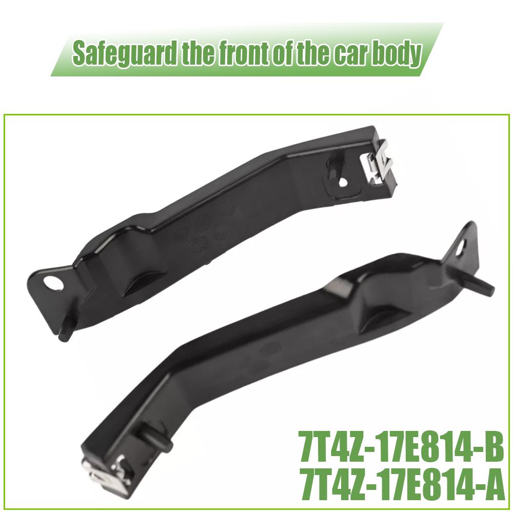 Car Front Bumper Bracket Retainer Beam Mount Support Left Right For Ford Edge 2007 2008 2009 2010 7T4Z-17E814-B 7T4Z-17E814-A