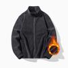 Men's Loose Fleece Jacket, Cardigan, Sweatshirt, Casual Thick Fleece Jacket