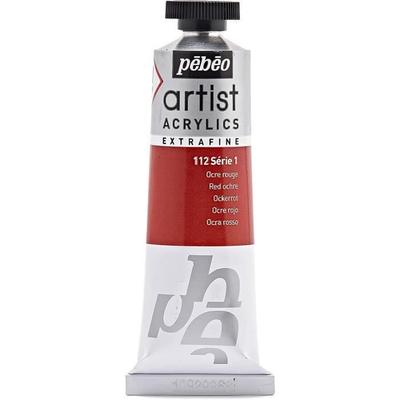 37 ml Tube Artist Acrylics Extra Fine Paint ROTER OCHER
