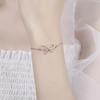 Elegant Bow Zircon Bracelet - Women's European & American Design