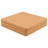 AD23-High Density Thick Square Cork Pad Cork Coaster For Hot Dishes, 8 Inch Heat Resistant