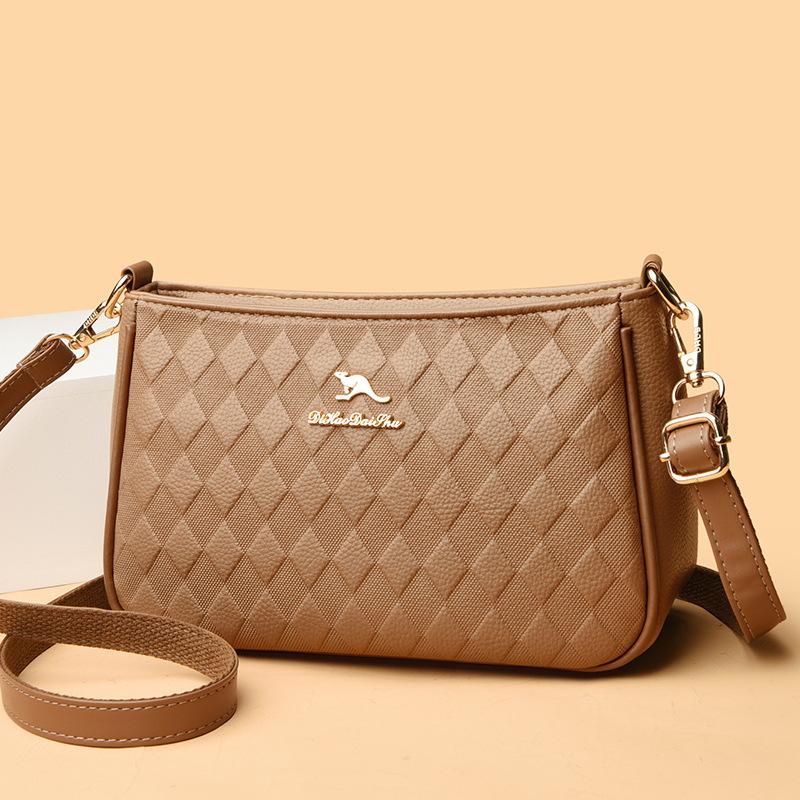 Leather Texture Mother Messenger Bag Trendy Fashion Shoulder Women'S Small Bag