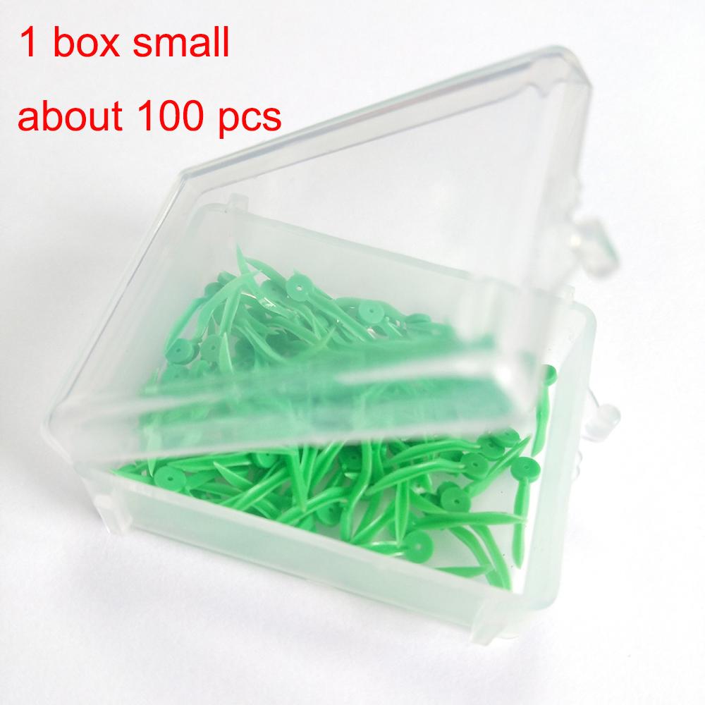

100 Pcs Dental Disposable Wedge With Hole All 4 Sizes Dentist Tools Teeth Wedge 4 Color Dentistry Instrument