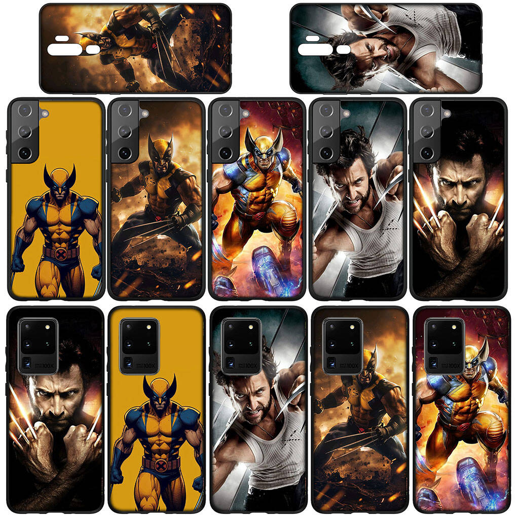 Phone Case for Samsung Galaxy S25 S23 S22 S21 S20 S24 Ultra FE A05 A06 A15 A16 A36 A37 A35 A34 A54 A55 A56 A57 A25 A26 A53 A17 Movie Wolverine Cover