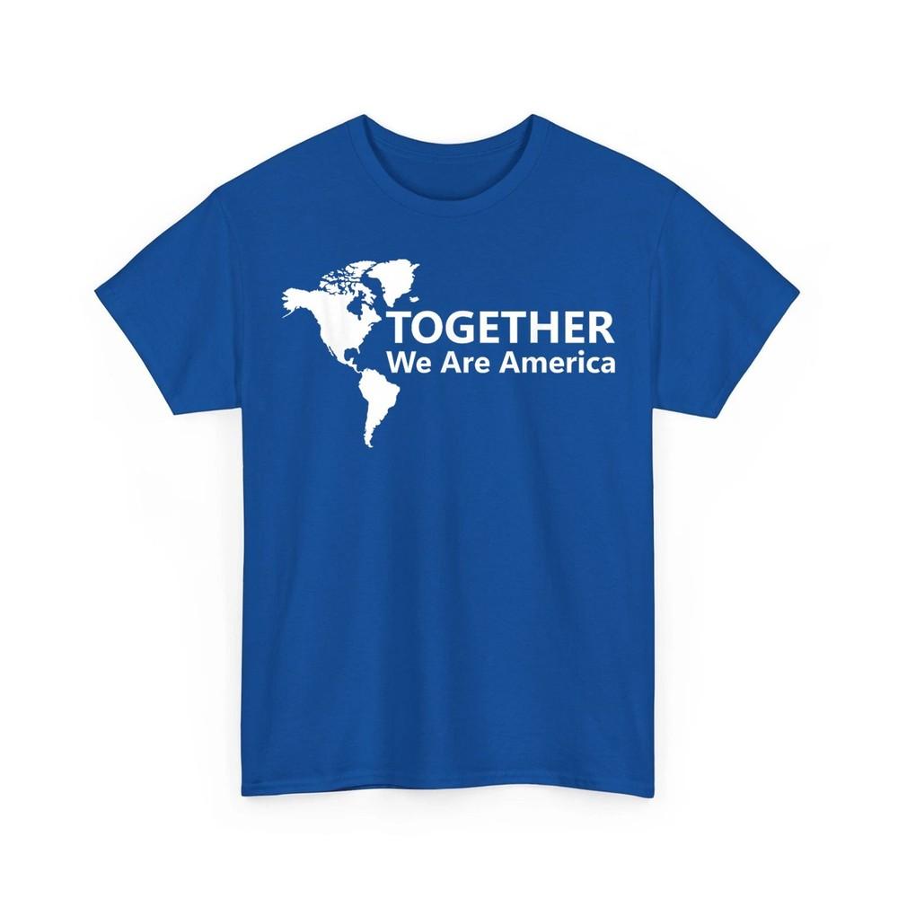 Together We are America TShirt Americas Pride Retro Tee Unisex T-Shirt XXL