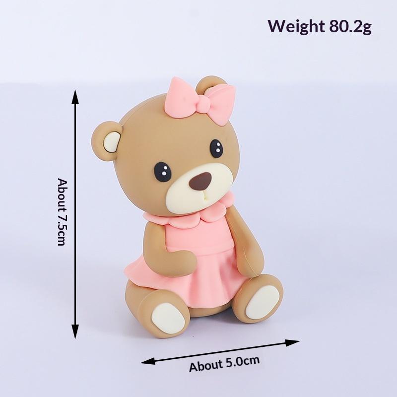 Topo de Bolo Balão de Ar Quente Azul Rosa Festa de Revelação de Gênero Decoração de Bolo Crianças Meninos Meninas Suprimentos para Festa de Aniversário Chá de Bebê