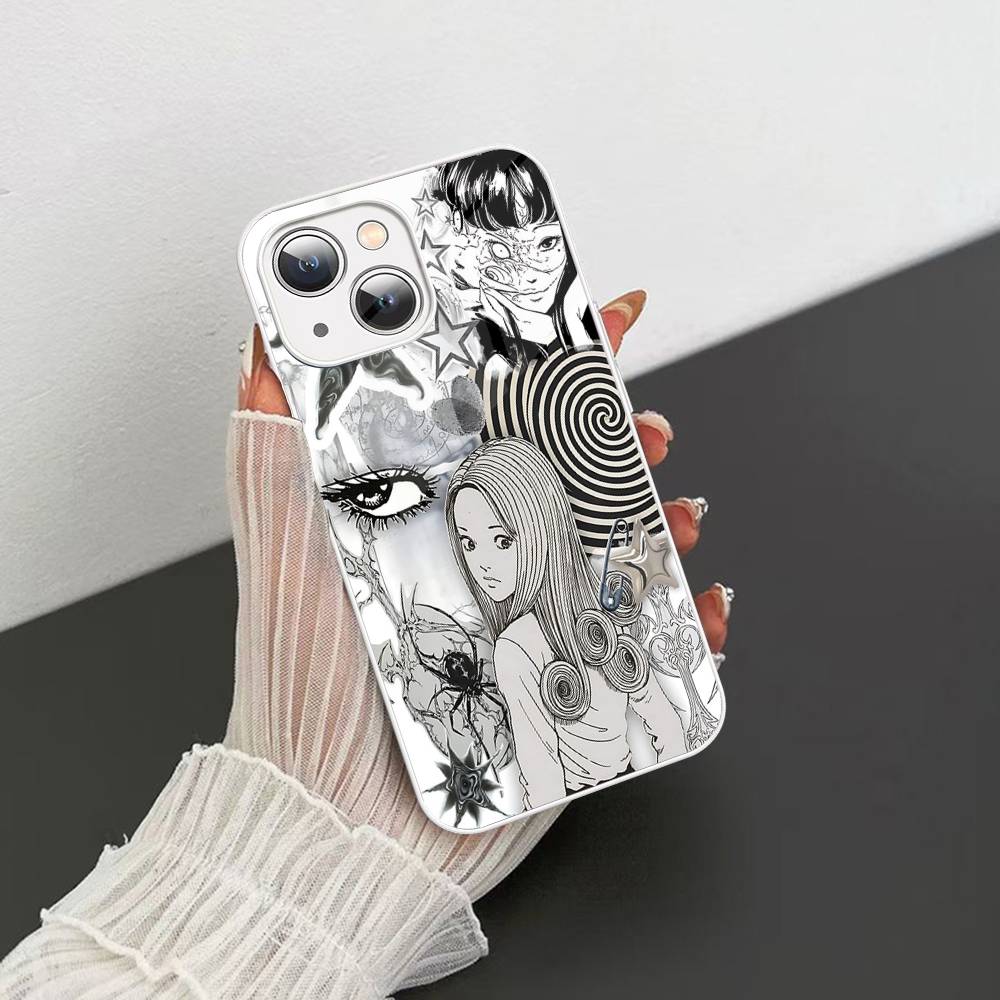 Horror Comic Tomie Tempered Glass For Iphone 14 13 12 11 Pro Mini XS MAX 14Plus X XS XR Cover