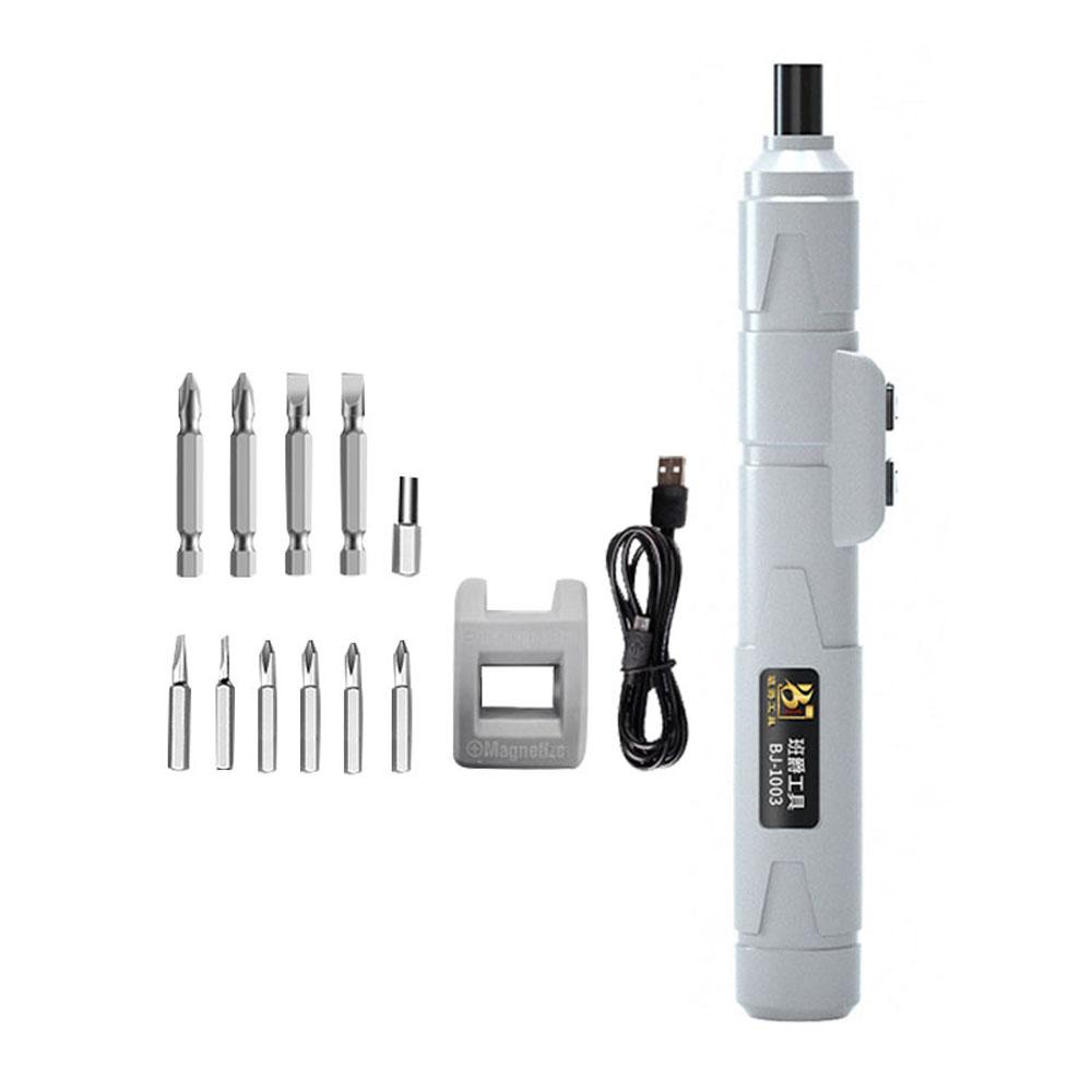 Cordless USB Rechargeable Electric Screwdriver Mini Power Tool Multifunction Screw Driver for Repairing Clock