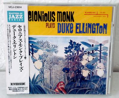 CD THELONIOUS MONK - Plays Duke Ellington VICJ23614 Riverside 1991 Japan Jazz Used