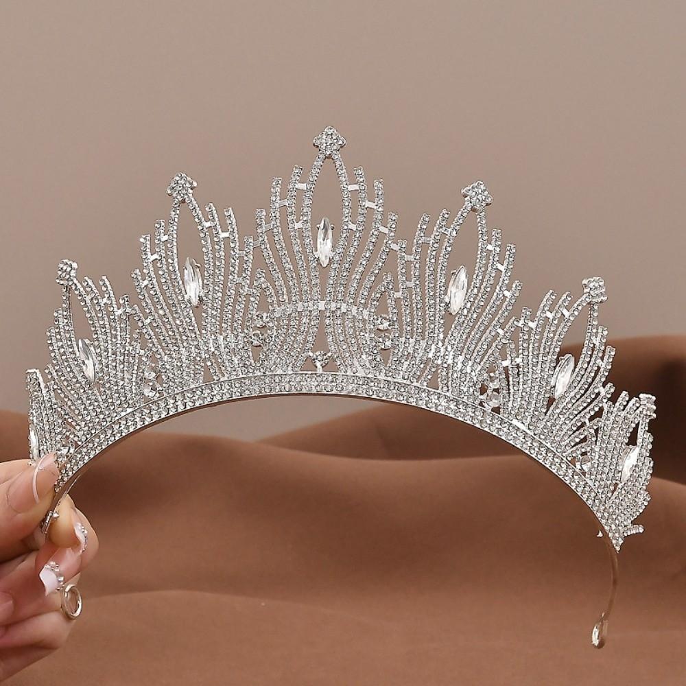 Headdress Romantic Headband Headwear Bride Tiara Hair Accessories Wedding Crown  Pendant