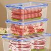 Refrigerator Fresh-Keeping Storage Box Kitchen Vegetable And Fruit Food-Grade Timer Storage Box Frozen Egg Dumpling Storage Box