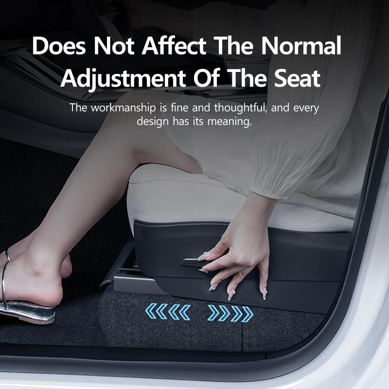 TPE Seat Gap Storage Box For Tesla Model Y 3 Car Storage Box Automotive Storage Modification Parts Car Interior Accessories