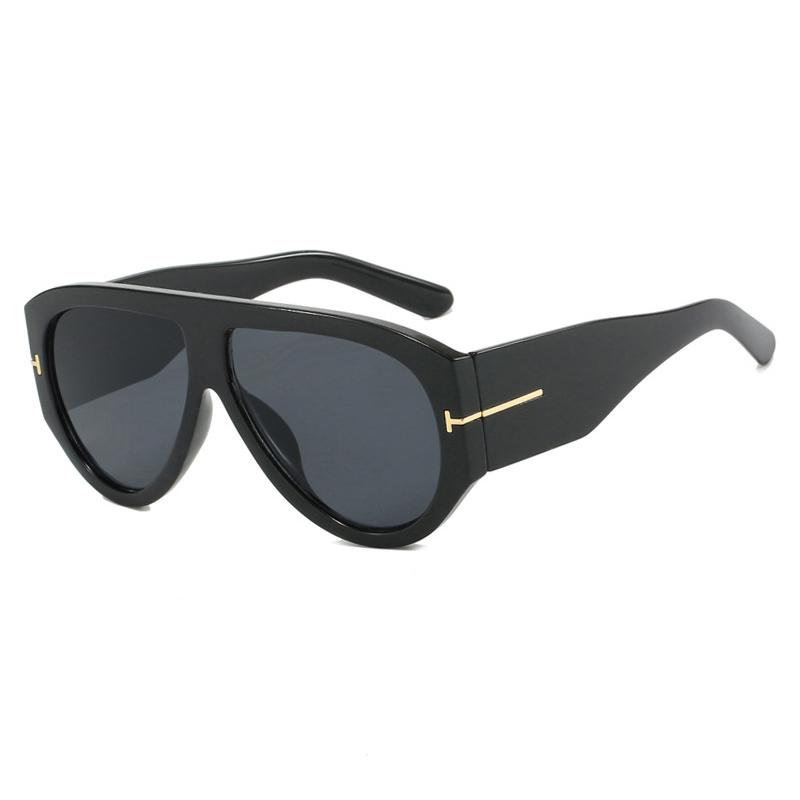 Fashion Big Frame Pilot Sunglasses Women Oversized Stylish Summer Driving Shades UV Protection