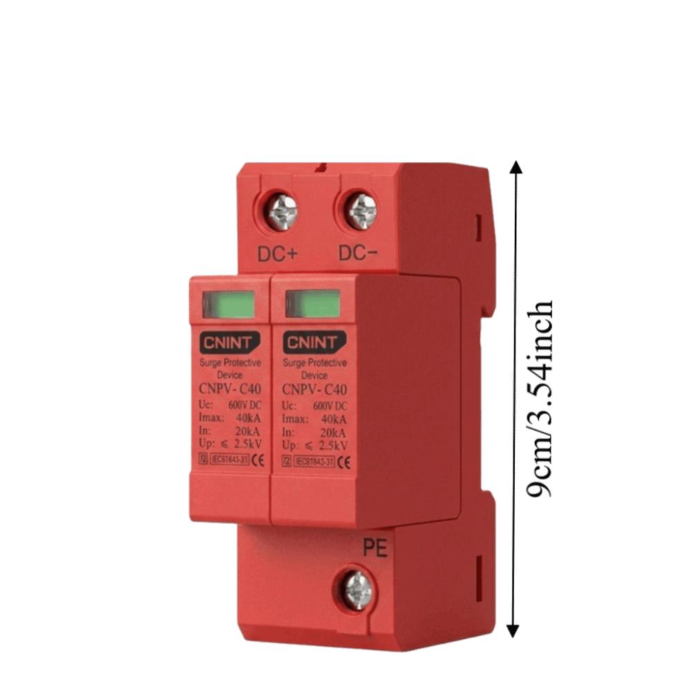DIN Rail Surge Protective Device PV System Surge Protector DC Low-voltage Arrester Solar PV