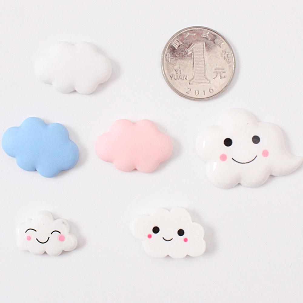 Autocolant magnetic pentru frigider, nor, card drăguț, desen animat, rășină albă, bucătărie, decorare casă, mesaj memo, design creativ