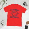 Capybara University T Shirt  100% Cotton Funny T-Shirts O Neck  Tee Shirt Short Sleeve Tops Big Size