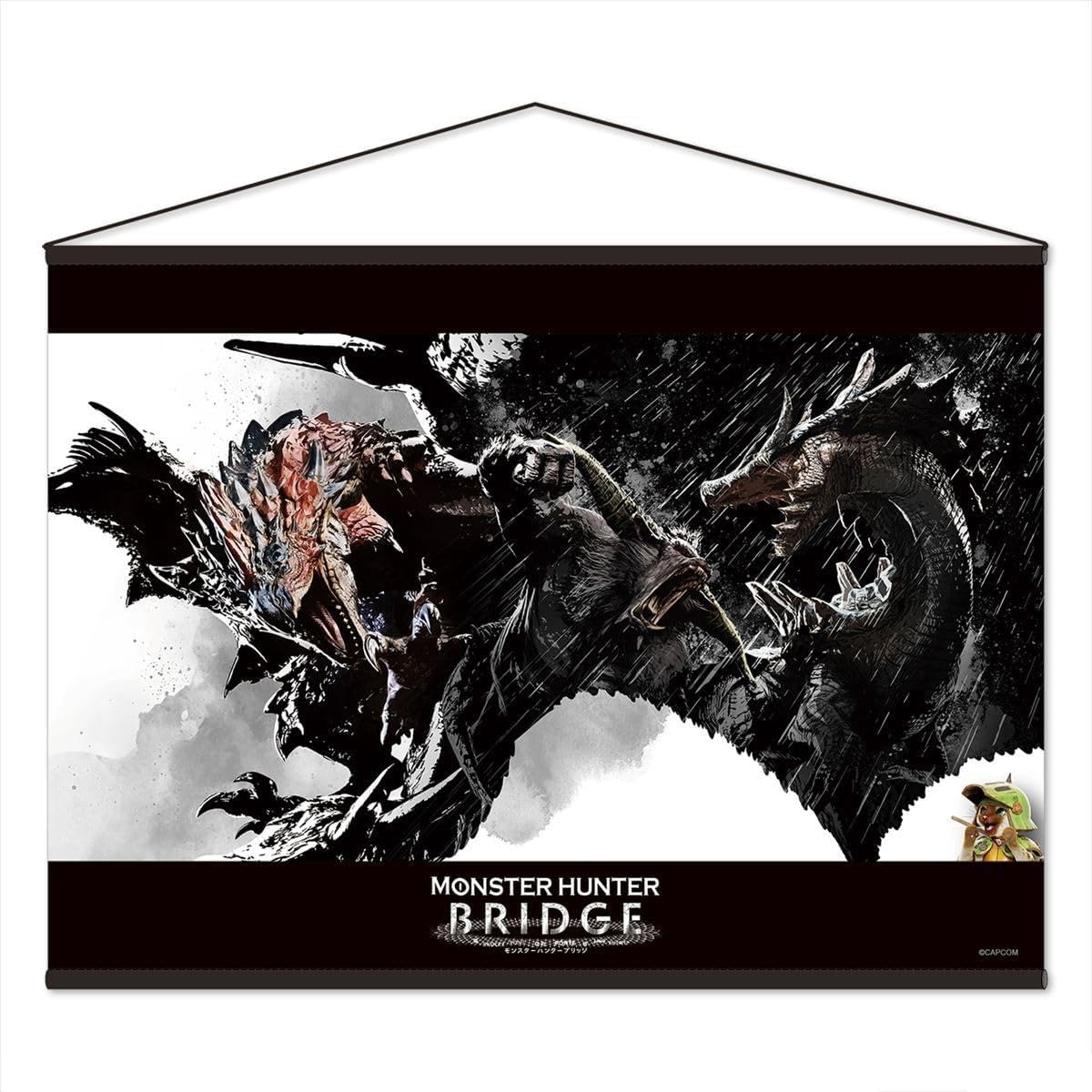 

Capcom Monster Hunter Bridge Wall Art Tapestry, Approx. H364 x W515 x D10mm, Polyester