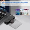 Card Reader Adapter Portable EMV Card External Reader Bank Tax Declaration Accessories Support for Windows for Mac/Android OS