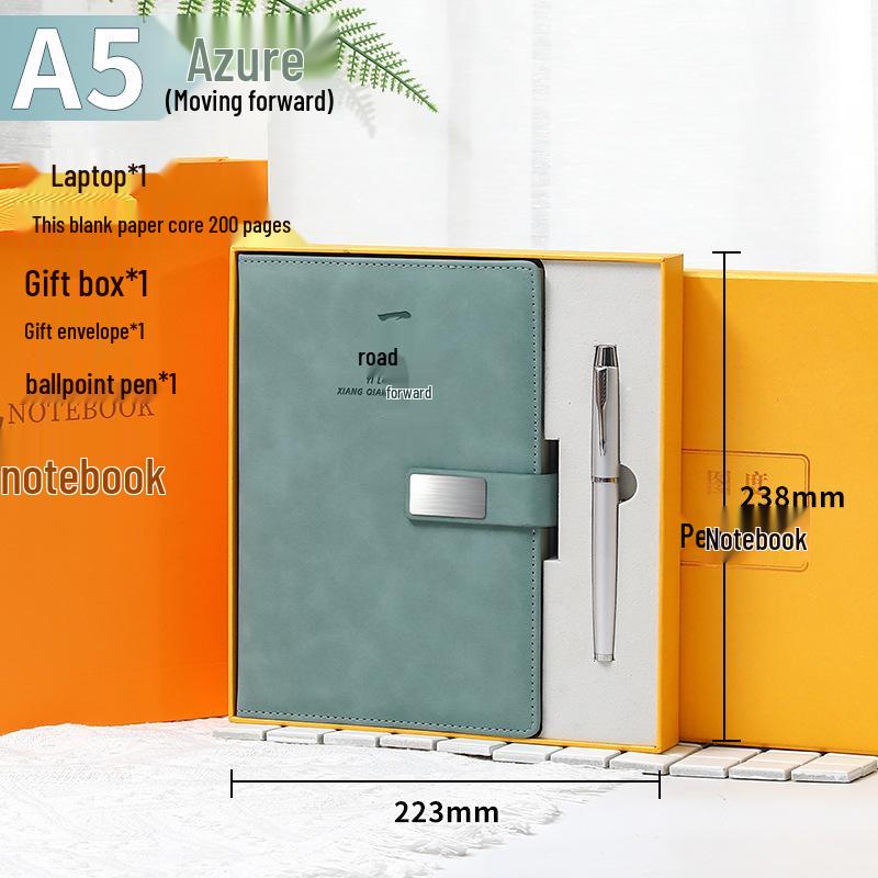 Deluxe A5/B5 Business Planner Notebook with Custom Logo Gift Box