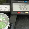 VINTAGE REFURBISHED SEIKO 5 AUTOMATIC JAPAN MENS GREEN DIAL WATCH a445820-1