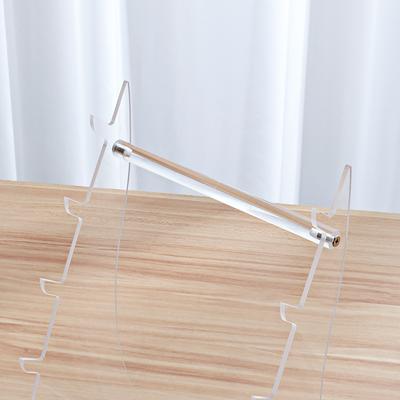 New Acrylic Desktop Tool Display and Storage Rack Fold Knife Balisong Fruit Knife Simple Kitchen Display Stand Two-color Options
