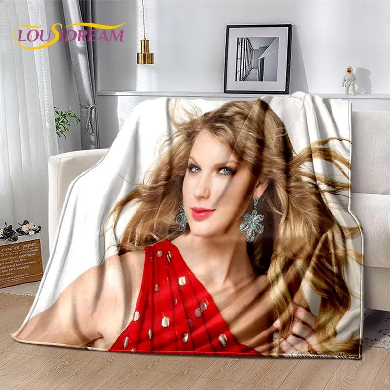 3D Taylor-r Singer T-Swizzle Decke, Weiche Überwurfdecke für Zuhause Schlafzimmer Bett Sofa Picknick Reise Büro Abdeckung Kindergeschenk Geschenk