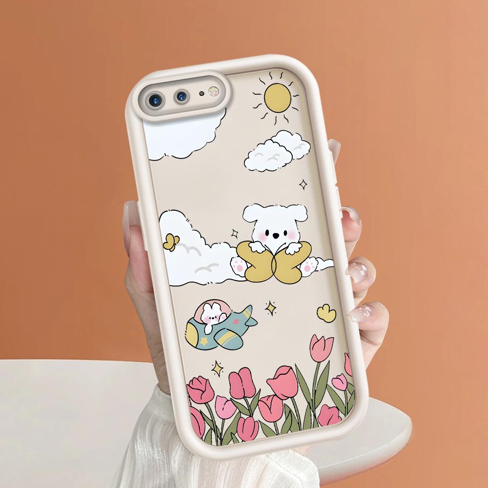 

Милый чехол для телефона с мультяшным рисунком для iPhone Samsung Galaxy Xiaomi Redmi POCO HUAWEI Honor, противоударный резиновый мягкий гибкий чехол iPhone 5