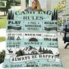 All-Season Comfort Camping Blanket Perfect Gift for Outdoor Enthusiasts, Men And Women