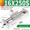RMH Series Guided Rodless Air Cylinder with Hydraulic Buffer